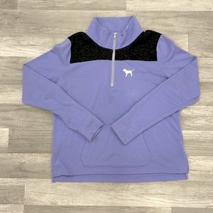 PINK 1/4 Zip Sweatshirt